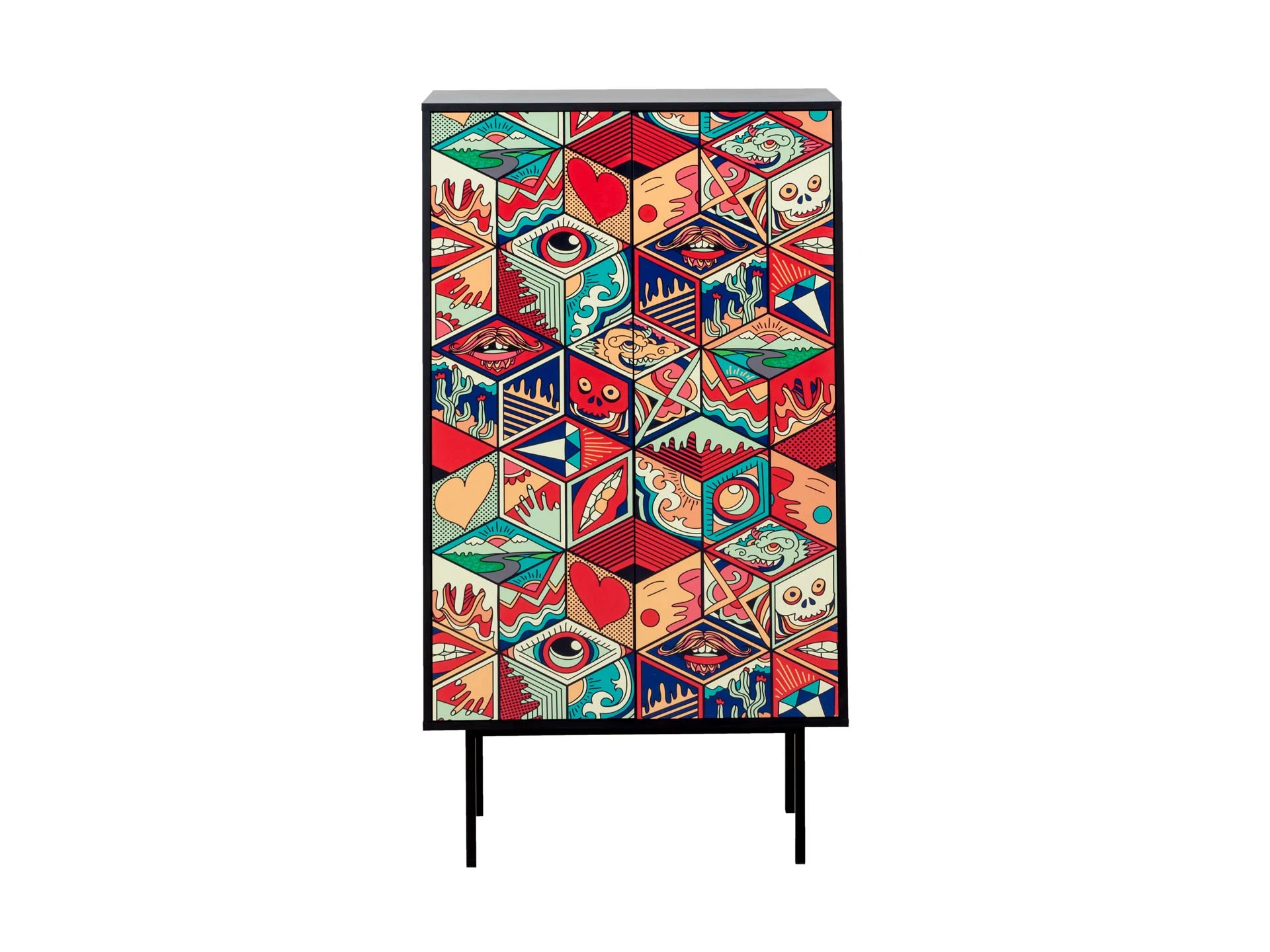 Шкаф 2-дверный Boho Color 599522, фото 1